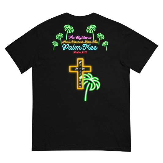 Unisex Flourish Like The Palm Tree Garment-Dyed Heavyweight T-shirt